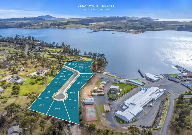 Floorplan of Homely land listing, Louisville Road, Orford TAS 7190