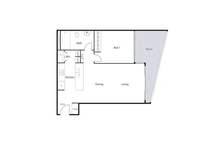 Floorplan of Homely apartment listing, 105/15 Irving Street, Phillip ACT 2606