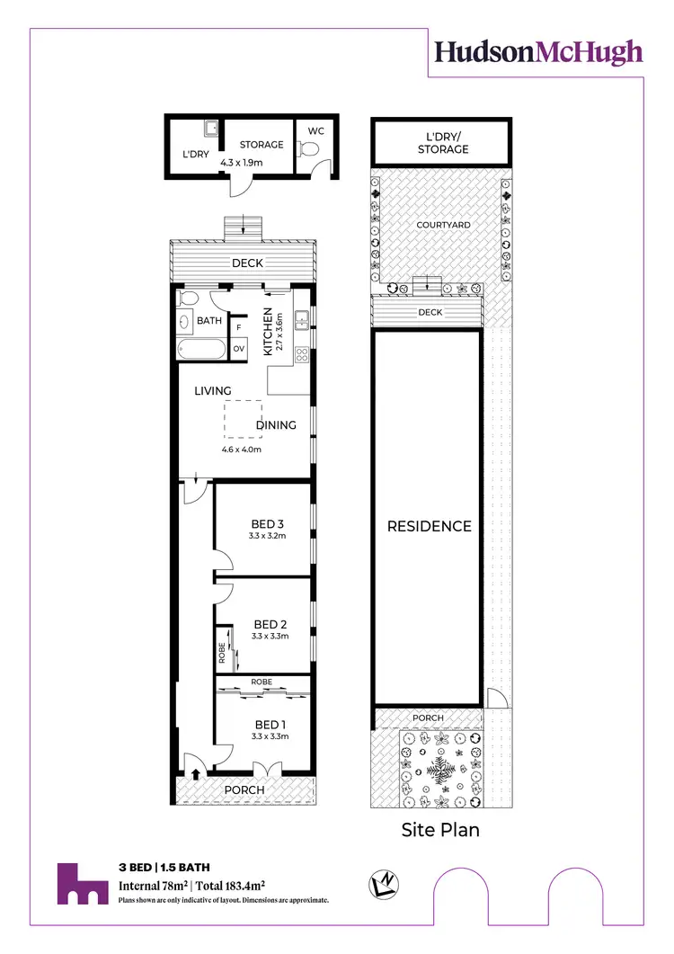 Floorplan of Homely house listing, 225 Corunna Road, Petersham NSW 2049