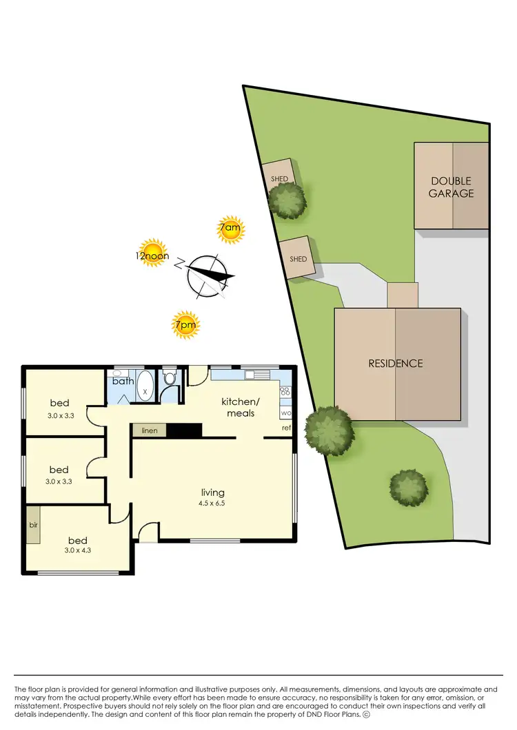 Floorplan of Homely house listing, 13 Mahogany Avenue, Frankston North VIC 3200