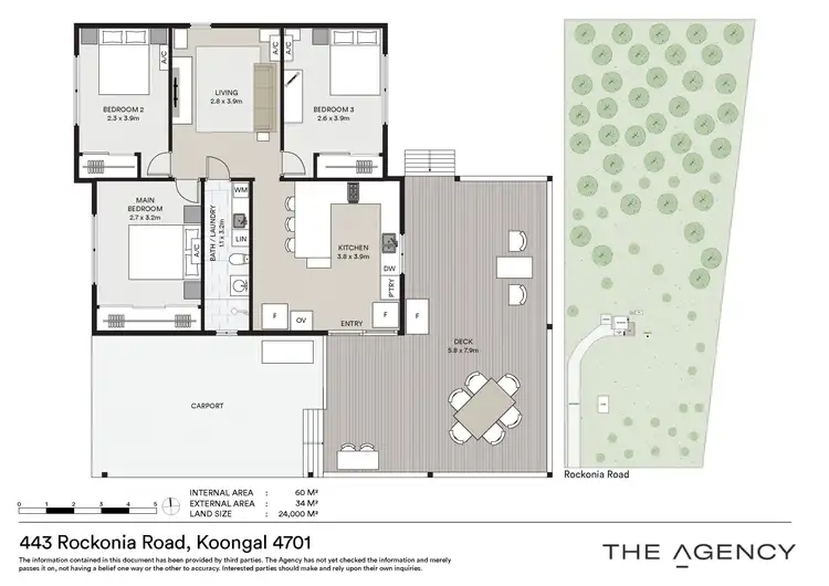 Floorplan of Homely house listing, 443 Rockonia Road, Lakes Creek QLD 4701