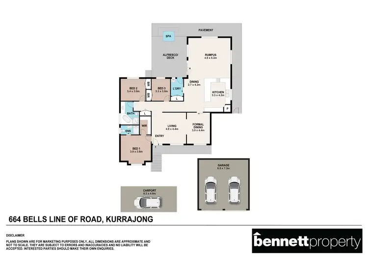 Floorplan of Homely house listing, 664 Bells Line Of Road, Kurrajong NSW 2758