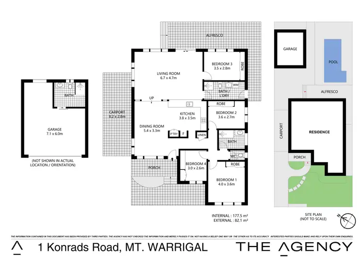 Floorplan of Homely house listing, 1 Konrads Road, Mount Warrigal NSW 2528