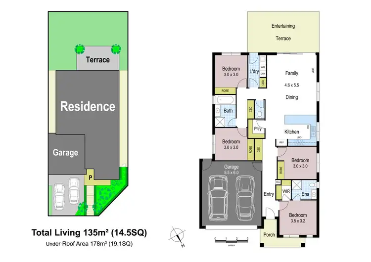 Floorplan of Homely house listing, 9 Western Barred Place, Longwarry VIC 3816