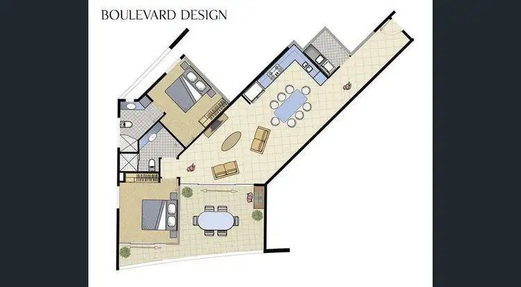 Floorplan of Homely unit listing, 409/12 Salonika Street, Parap NT 820