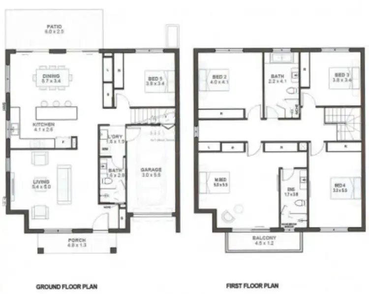 Floorplan of Homely house listing, 126 Westbrook Circuit, Marsden Park NSW 2765