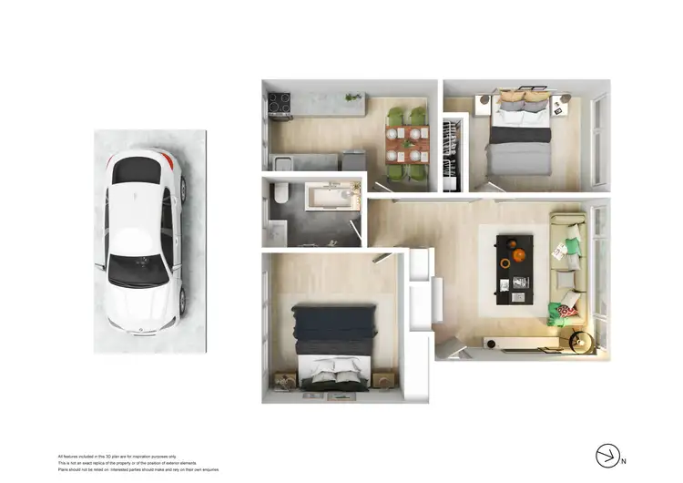Floorplan of Homely apartment listing, 6/800-802 Warrigal Road, Malvern East VIC 3145
