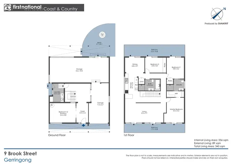 Floorplan of Homely house listing, 9 Brook Street, Gerringong NSW 2534