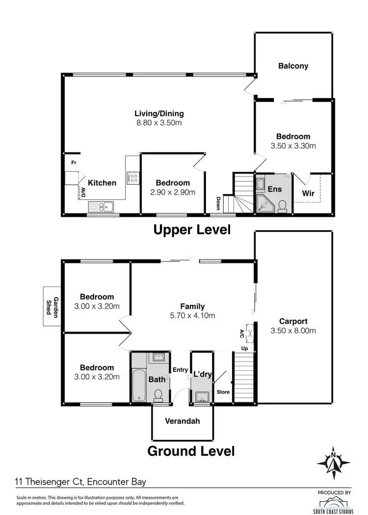 Floorplan of Homely house listing, 11 Theisenger Court, Encounter Bay SA 5211