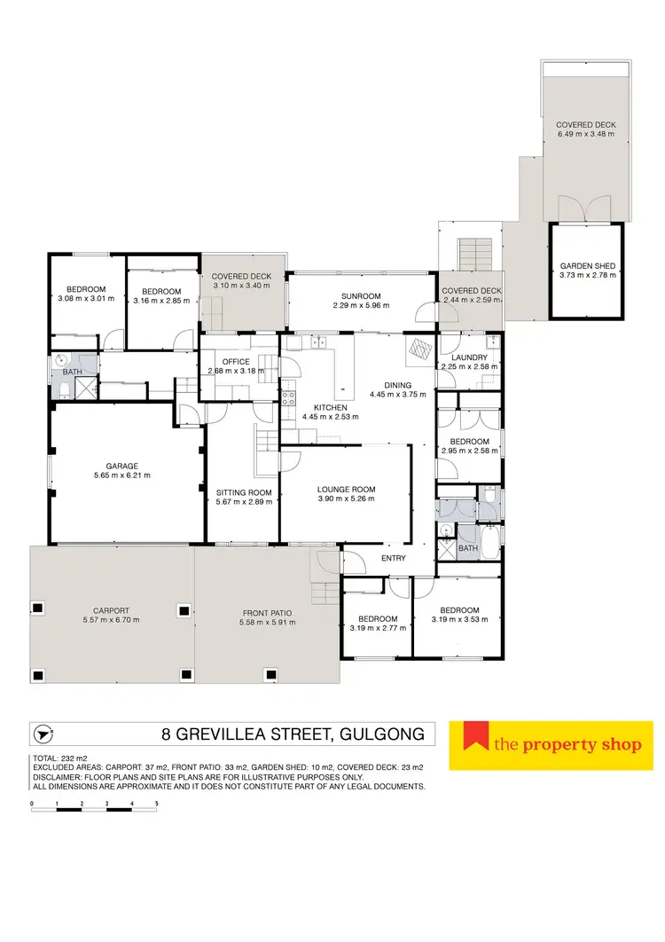 Floorplan of Homely house listing, 8 Grevillea Street, Gulgong NSW 2852