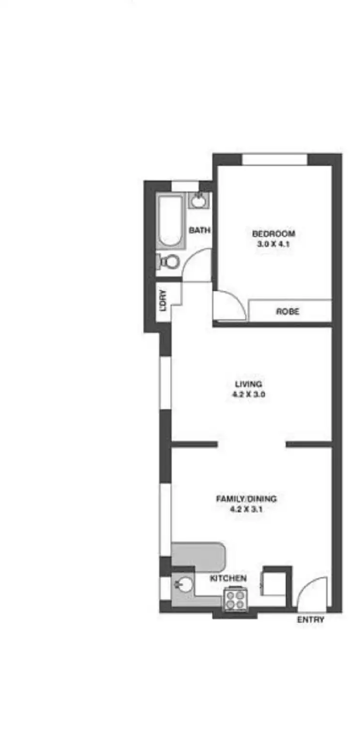 Floorplan of Homely apartment listing, 7/8 Hereward Street, Maroubra NSW 2035