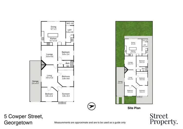 Floorplan of Homely house listing, 5 Cowper Street, Georgetown NSW 2298