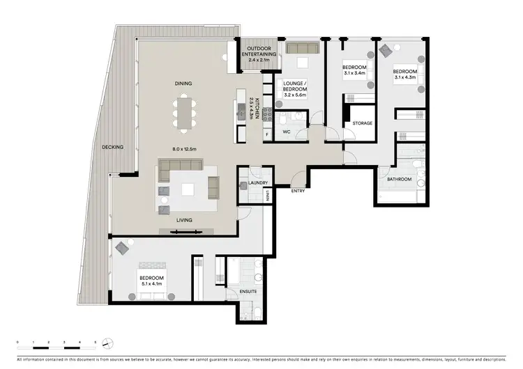 Floorplan of Homely apartment listing, 205/6-8 Eastern Beach Road, Geelong VIC 3220