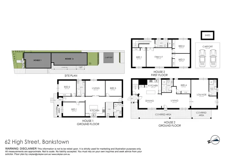 Floorplan of Homely house listing, 62 High Street, Bankstown NSW 2200