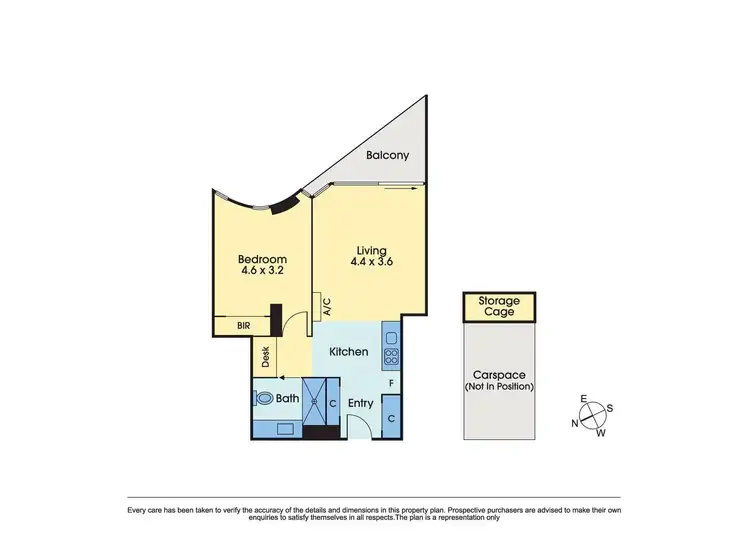 Floorplan of Homely apartment listing, 307/31 Grattan Street, Prahran VIC 3181