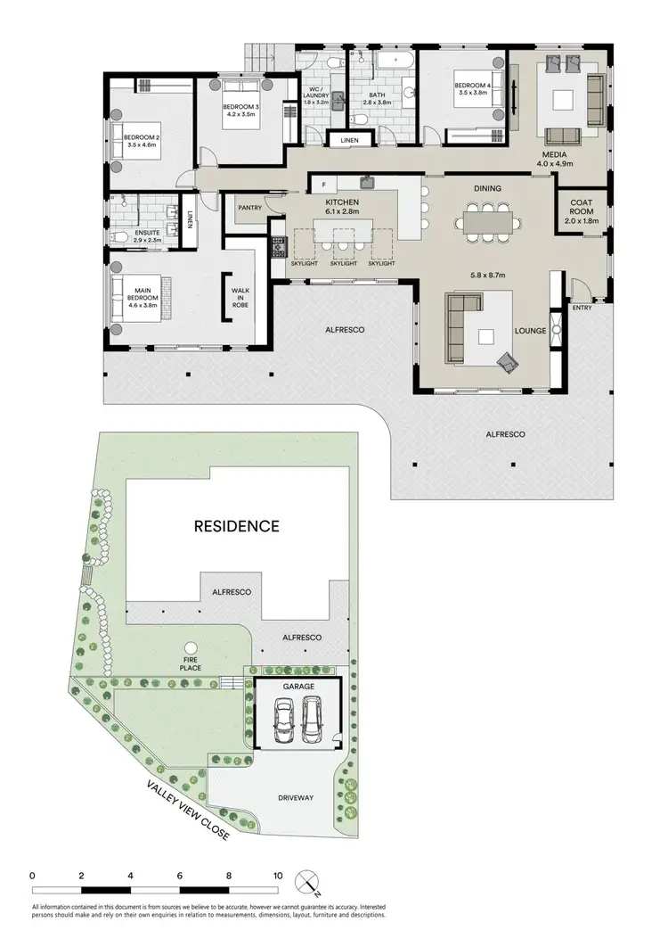 Floorplan of Homely house listing, 3D Valley View Close, Milton NSW 2538