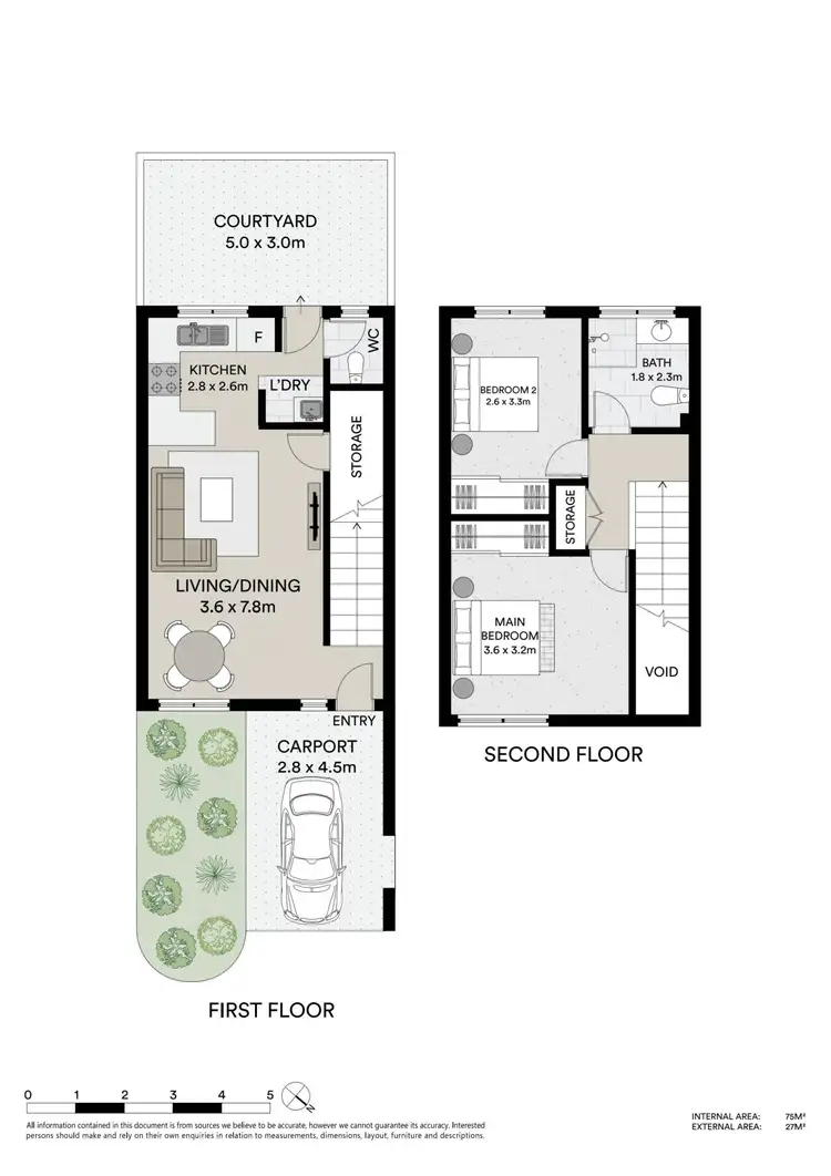 Floorplan of Homely unit listing, 4/114 Mitchell Street, North Ward QLD 4810