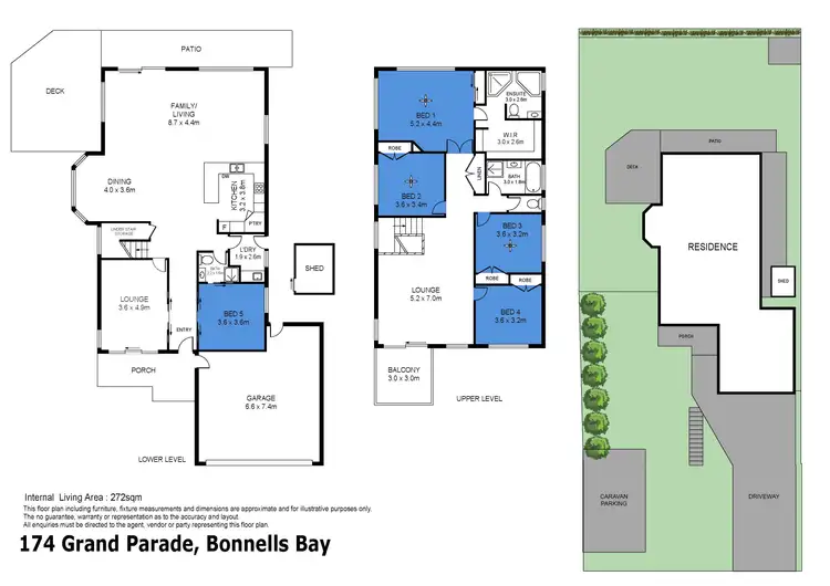 Floorplan of Homely house listing, 174 Grand Parade, Bonnells Bay NSW 2264