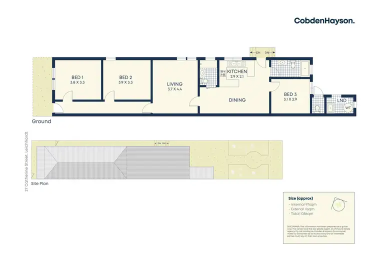 Floorplan of Homely house listing, 27 Catherine Street, Leichhardt NSW 2040