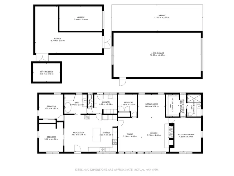 Floorplan of Homely house listing, 97 Banksia Court, Castella VIC 3777
