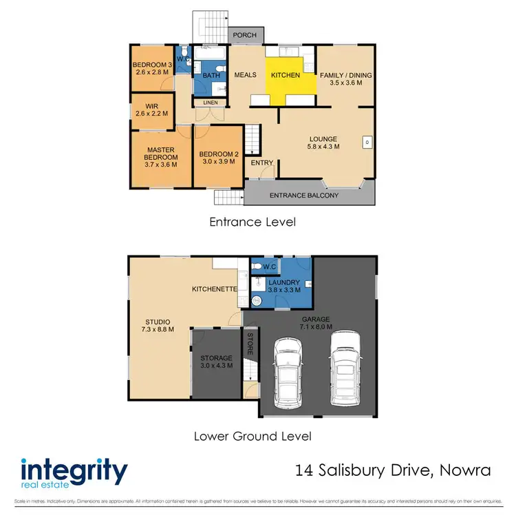 Floorplan of Homely house listing, 14 Salisbury Drive, Nowra NSW 2541