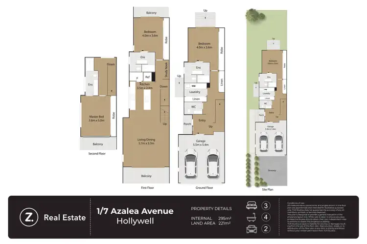 Floorplan of Homely house listing, 1/7 Azalea Avenue, Hollywell QLD 4216