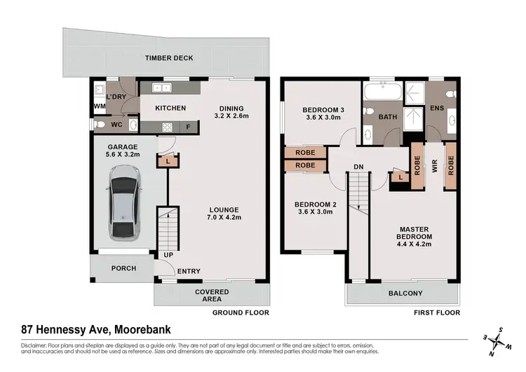 Floorplan of Homely house listing, 87 Hennessy Avenue, Moorebank NSW 2170