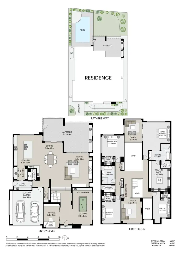 Floorplan of Homely house listing, 6 Bathers Way, Morisset Park NSW 2264