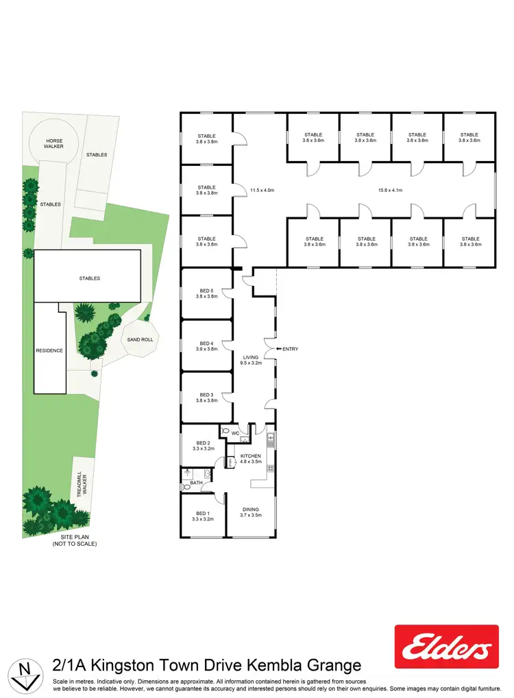 Floorplan of Homely rural property listing, 1a Kingston Town Drive, Kembla Grange NSW 2526