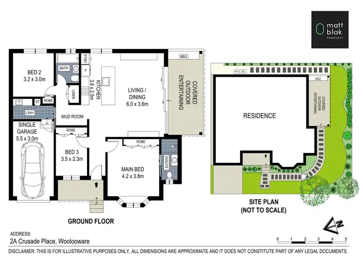Floorplan of Homely house listing, 2A Crusade Place, Woolooware NSW 2230