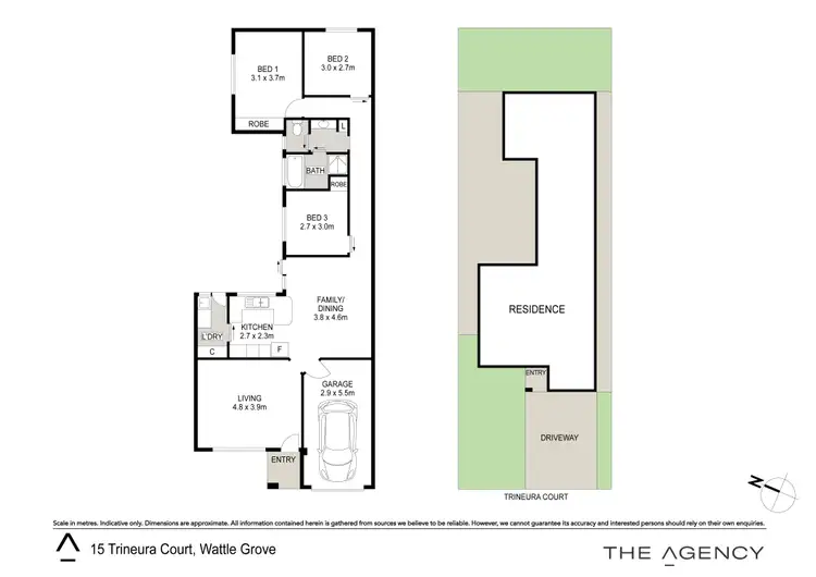 Floorplan of Homely house listing, 15 Trineura Court, Wattle Grove NSW 2173