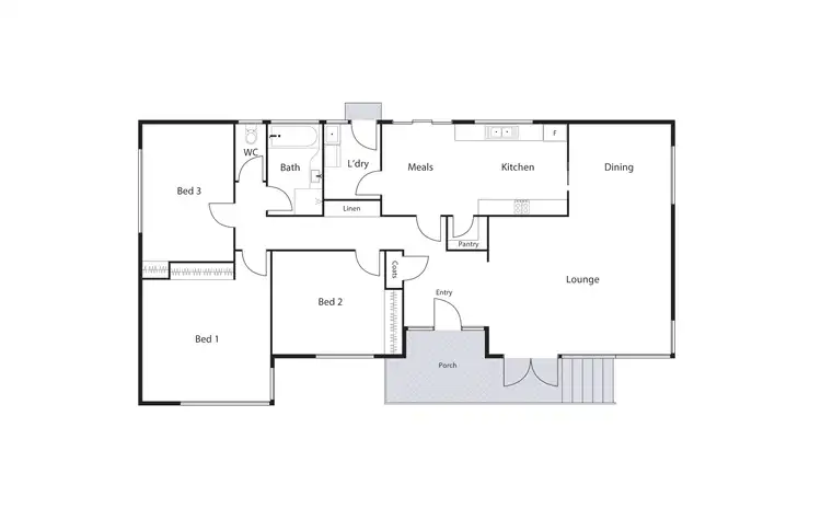 Floorplan of Homely house listing, 14 Renwick Street, Chifley ACT 2606