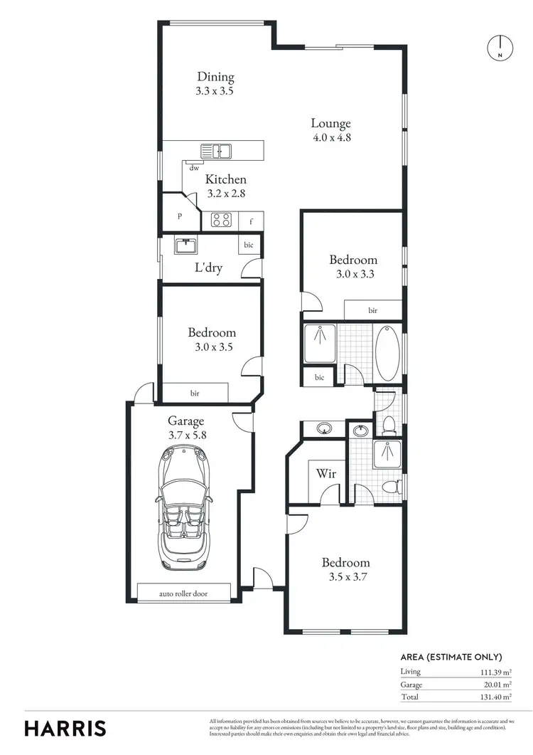 Floorplan of Homely house listing, 27 Duncan Avenue, Park Holme SA 5043