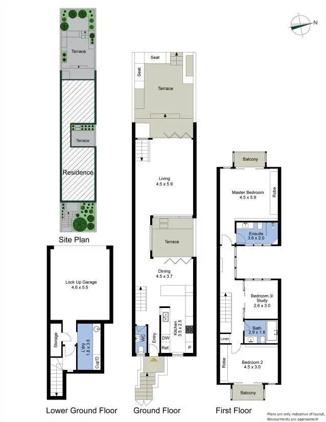 Floorplan of Homely house listing, 354a Young Street, Annandale NSW 2038