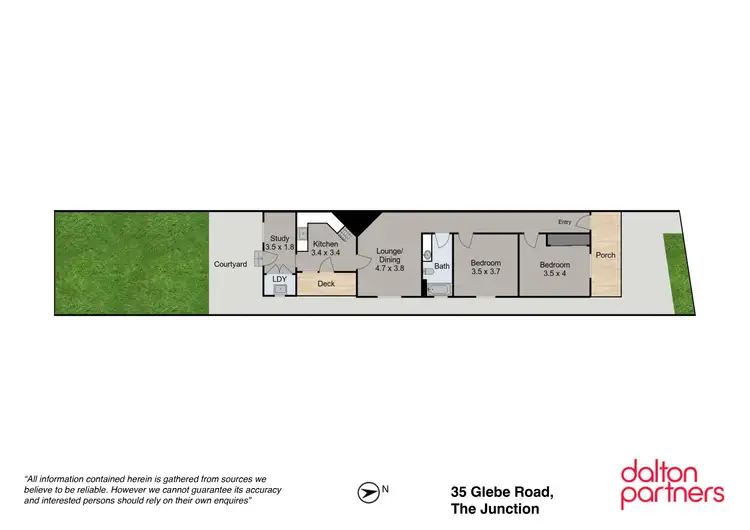 Floorplan of Homely house listing, 35 Glebe Road, The Junction NSW 2291