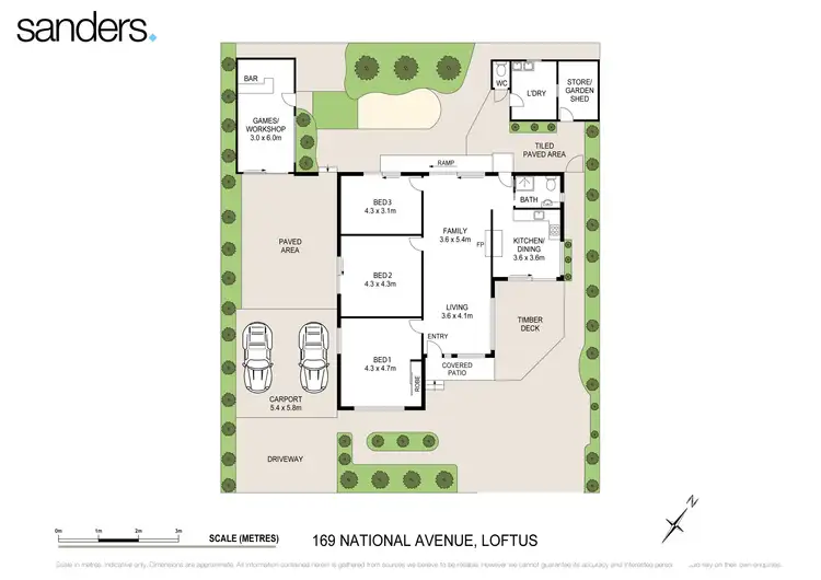 Floorplan of Homely house listing, 169 National Avenue, Loftus NSW 2232