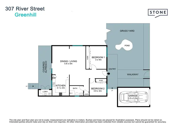 Floorplan of Homely house listing, 307 River Street, Greenhill NSW 2440