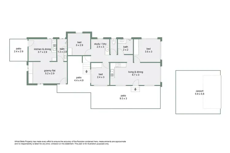 Floorplan of Homely house listing, 476 Varley Street, Yorkeys Knob QLD 4878