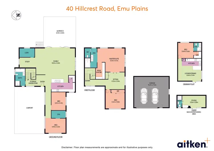 Floorplan of Homely house listing, 40 Hillcrest Road, Emu Heights NSW 2750