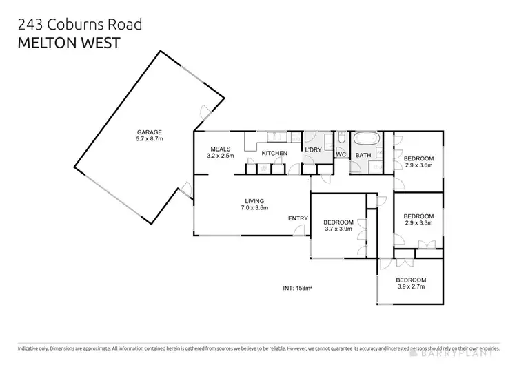 Floorplan of Homely house listing, 243 Coburns Road, Melton West VIC 3337