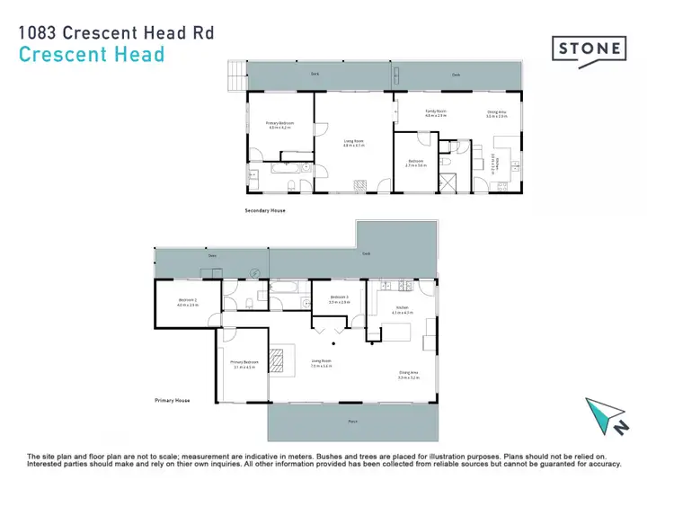 Floorplan of Homely rural property listing, 1083 Crescent Head Road, Crescent Head NSW 2440