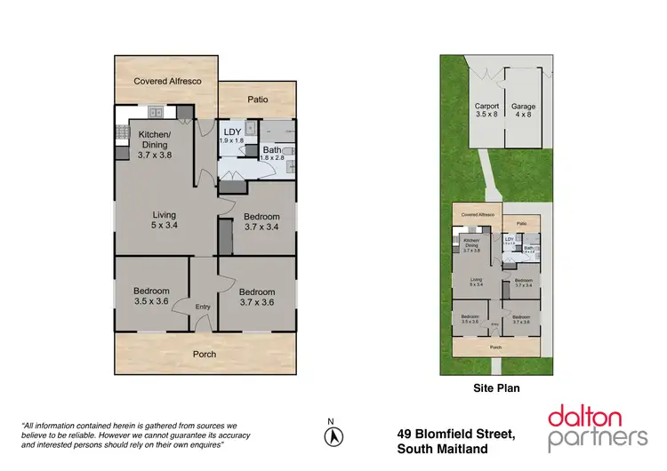 Floorplan of Homely house listing, 49 Blomfield Street, South Maitland NSW 2320