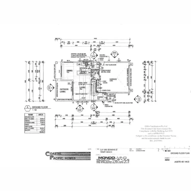 Floorplan of Homely house listing, 84 Seaways Street, Trinity Beach QLD 4879