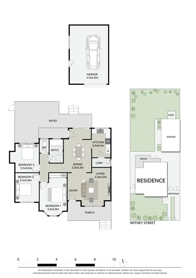 Floorplan of Homely house listing, 36 Witney Street, Prospect NSW 2148