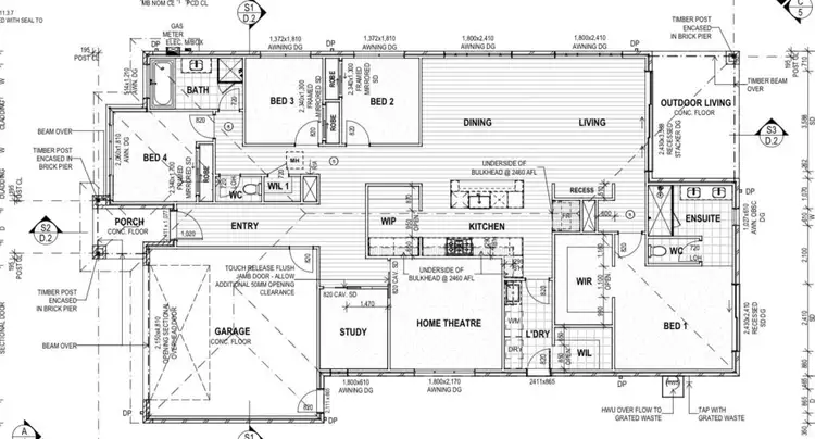 Floorplan of Homely house listing, 94 Heytesbury Street, Herne Hill VIC 3218