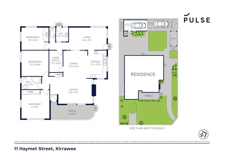 Floorplan of Homely house listing, 11 Haymet Street, Kirrawee NSW 2232