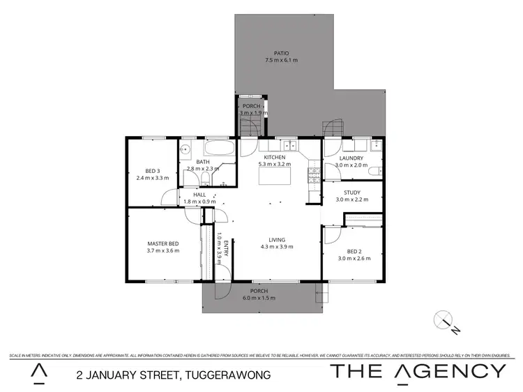 Floorplan of Homely house listing, 2 January Street, Tuggerawong NSW 2259