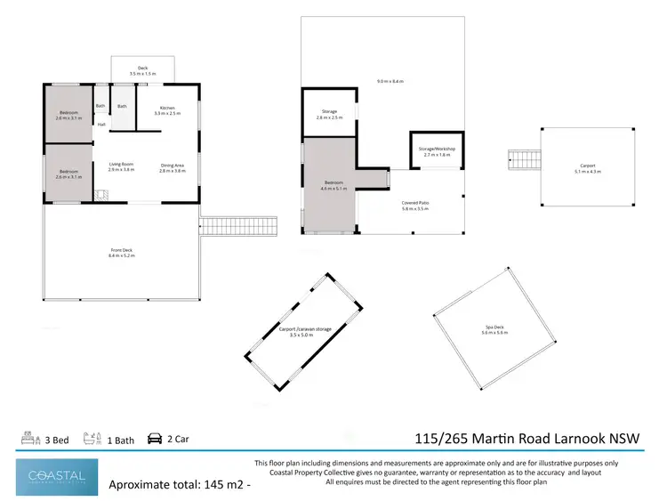 Floorplan of Homely house listing, 115/265 Martin Road, Larnook NSW 2480