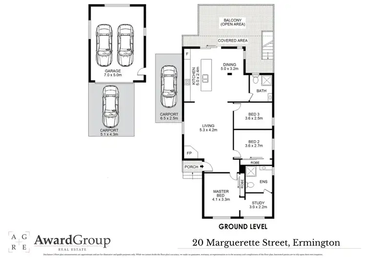 Floorplan of Homely house listing, 20 Marguerette Street, Ermington NSW 2115