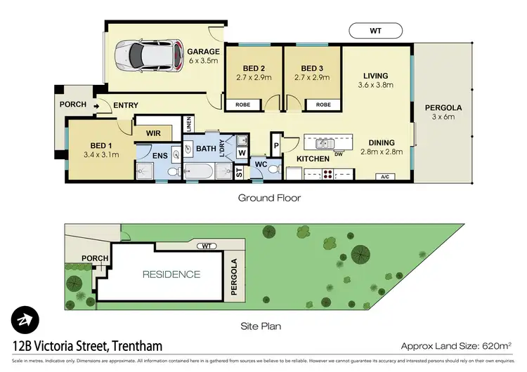 Floorplan of Homely house listing, 12B Victoria Street, Trentham VIC 3458